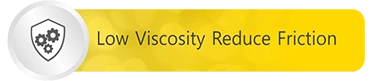 Low Viscosity Reduces Friction