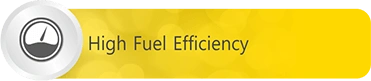 High Fuel Efficiency